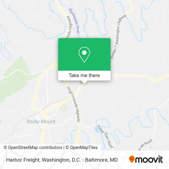 Harbor Freight map