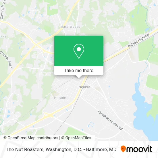 The Nut Roasters map