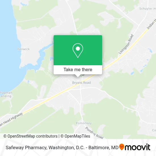 Safeway Pharmacy map