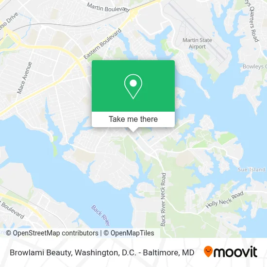 Browlami Beauty map