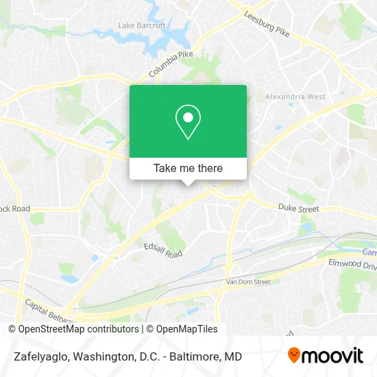 Zafelyaglo map