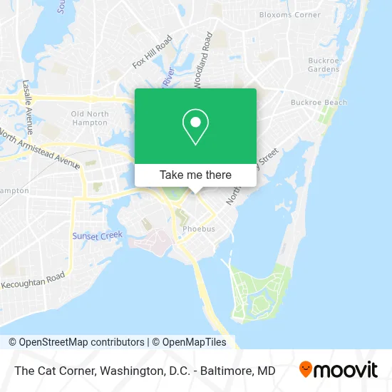 The Cat Corner map