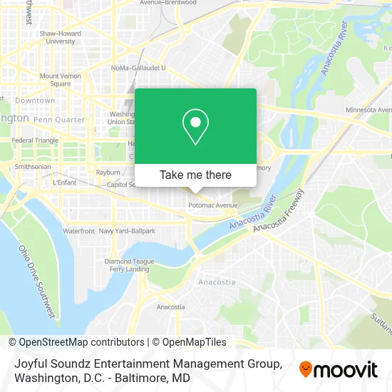 Joyful Soundz Entertainment Management Group map