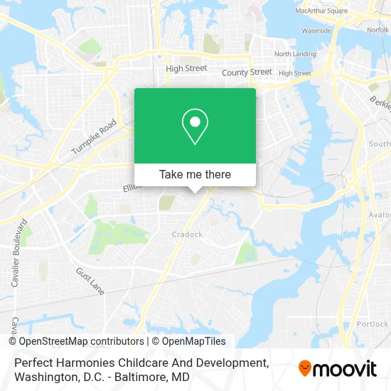 Perfect Harmonies Childcare And Development map