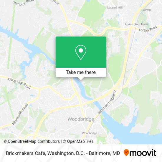 Brickmakers Cafe map