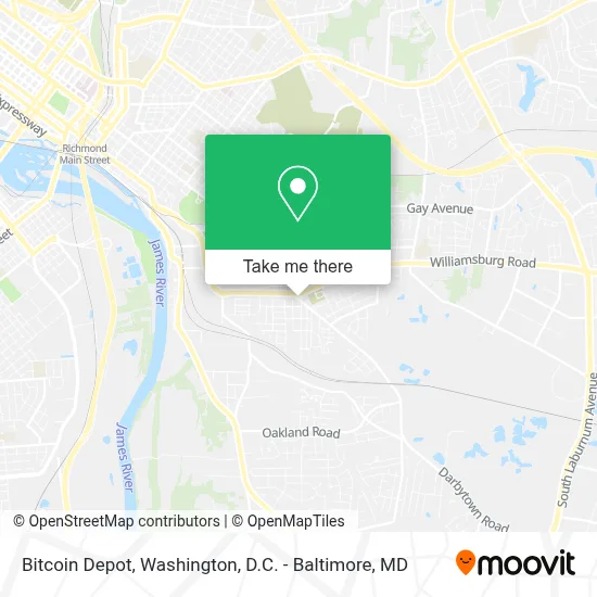 Bitcoin Depot map