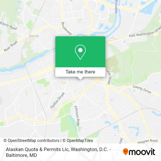 Alaskan Quota & Permits Llc map