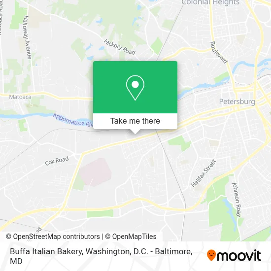 Buffa Italian Bakery map