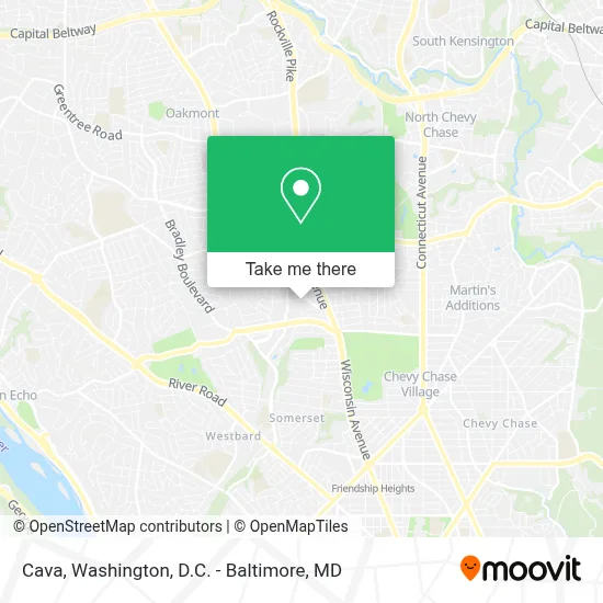 Cava map