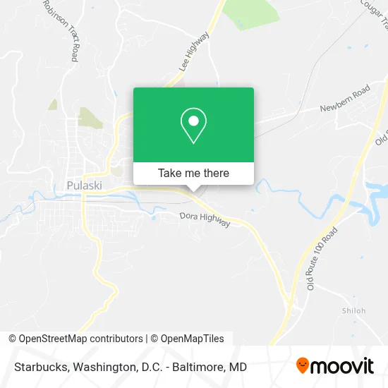 Starbucks map