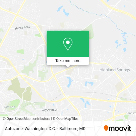 Autozone map