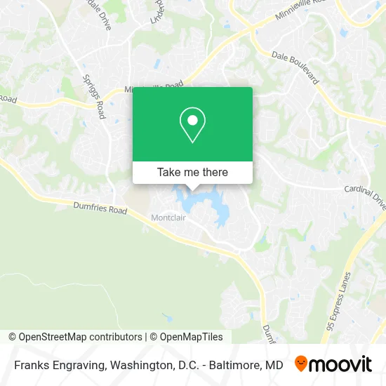 Franks Engraving map