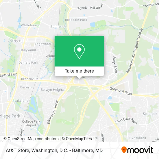 At&T Store map
