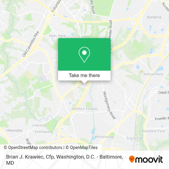 Brian J. Krawiec, Cfp map