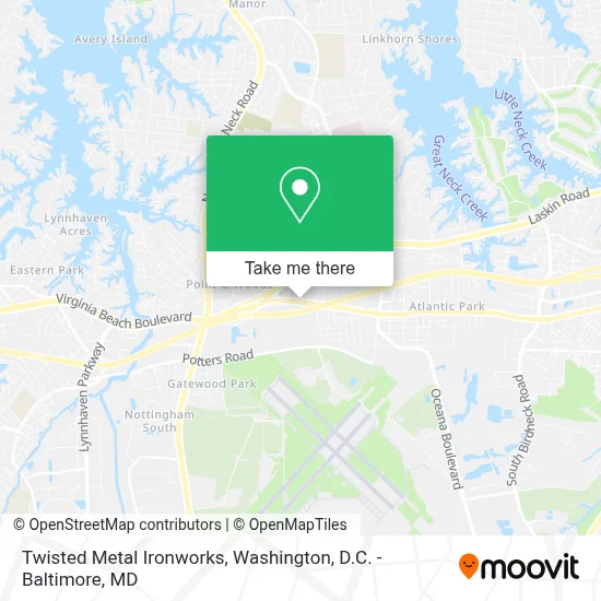 Twisted Metal Ironworks map