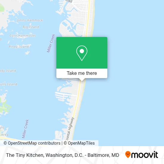 The Tiny Kitchen map