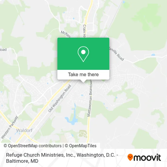 Refuge Church Ministries, Inc. map