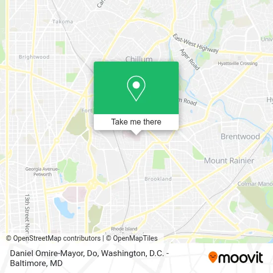 Daniel Omire-Mayor, Do map