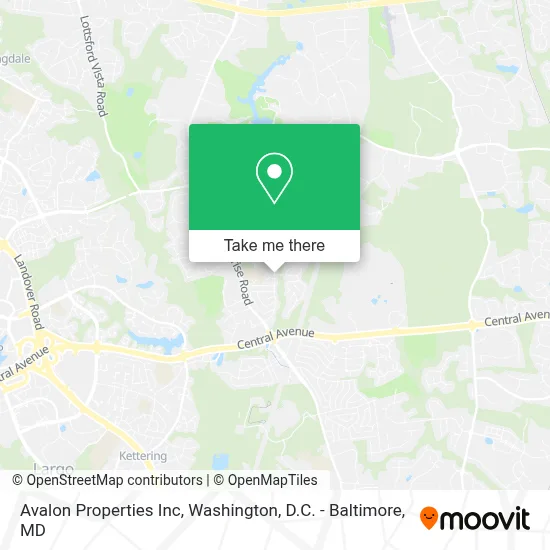 Avalon Properties Inc map