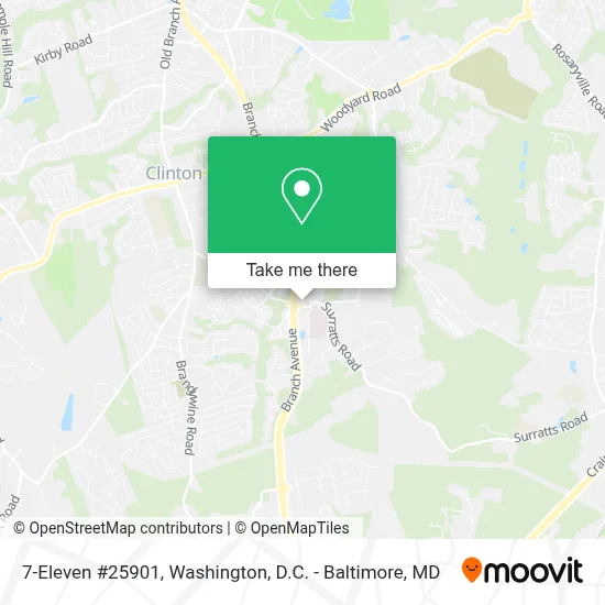 7-Eleven #25901 map