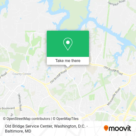 Old Bridge Service Center map