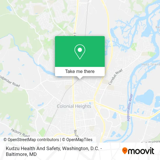Kudzu Health And Safety map