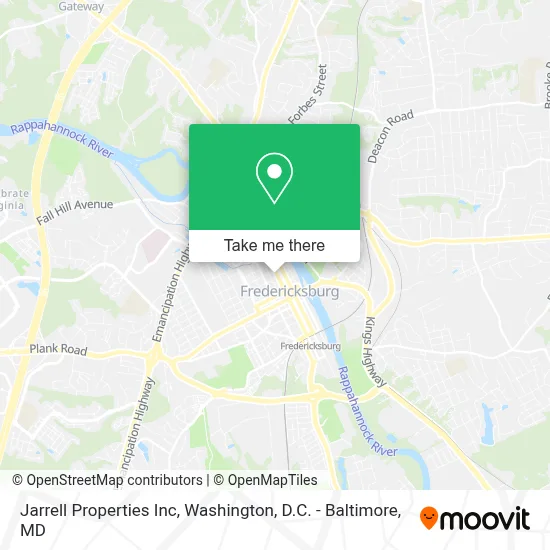 Jarrell Properties Inc map