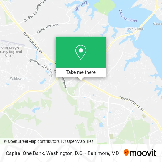 Capital One Bank map