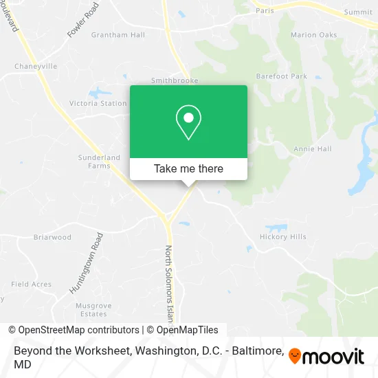 Beyond the Worksheet map