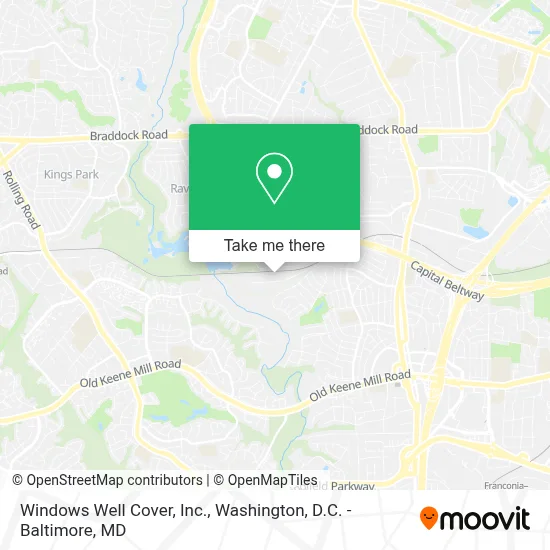 Windows Well Cover, Inc. map