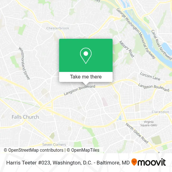 Harris Teeter #023 map