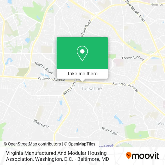 Virginia Manufactured And Modular Housing Association map