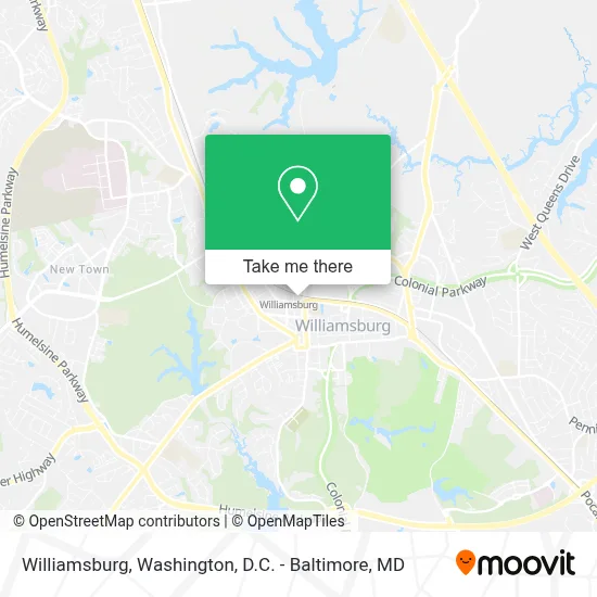Williamsburg map