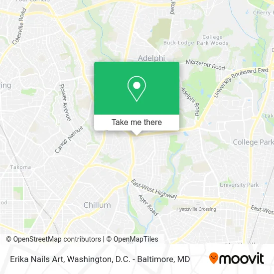 Erika Nails Art map