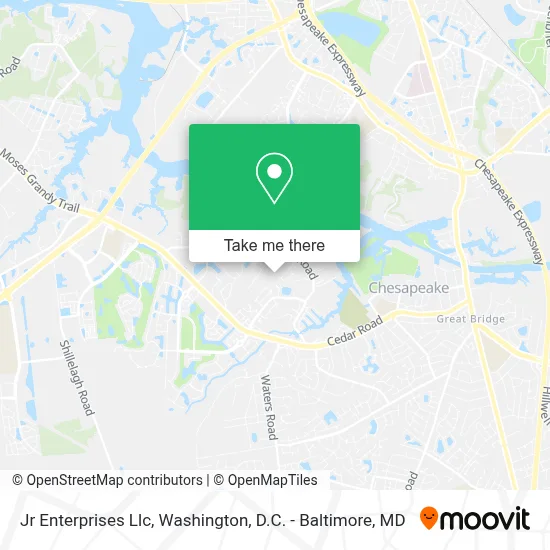 Jr Enterprises Llc map