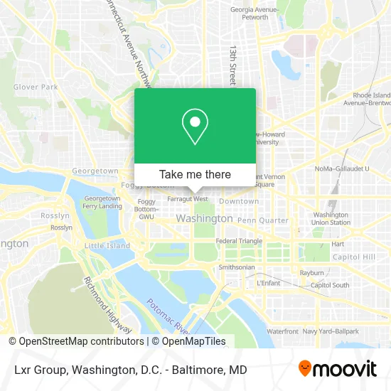 Lxr Group map