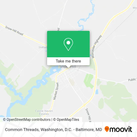 Common Threads map