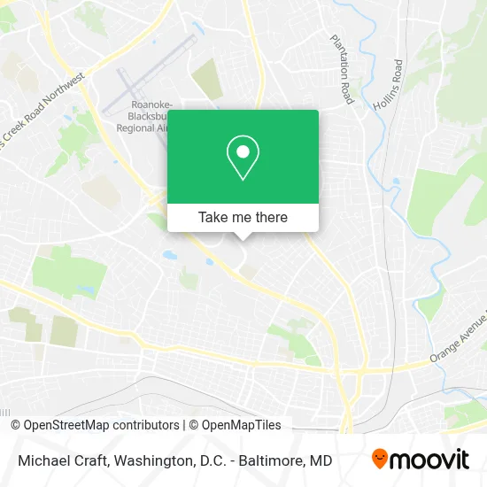 Michael Craft map