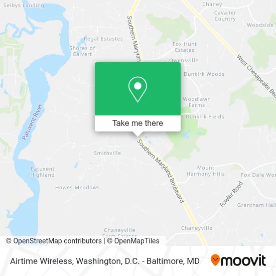 Airtime Wireless map