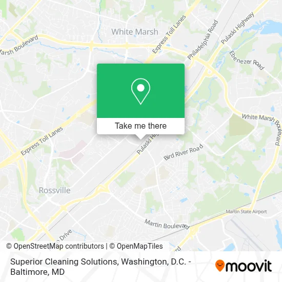 Superior Cleaning Solutions map