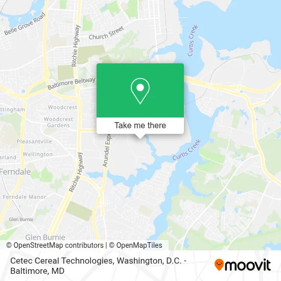 Cetec Cereal Technologies map