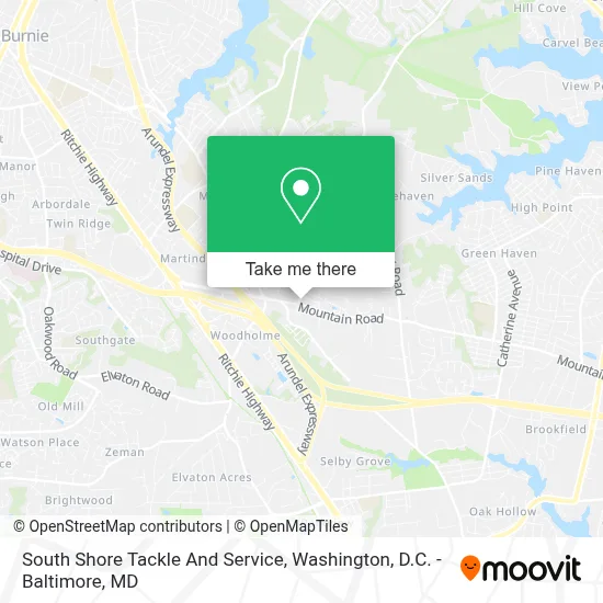 South Shore Tackle And Service map
