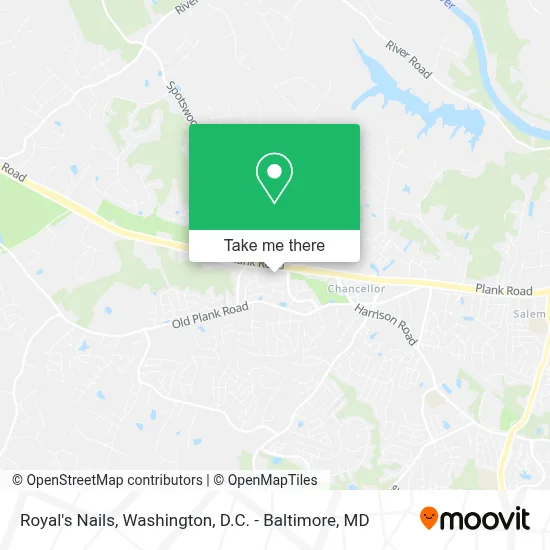 Royal's Nails map