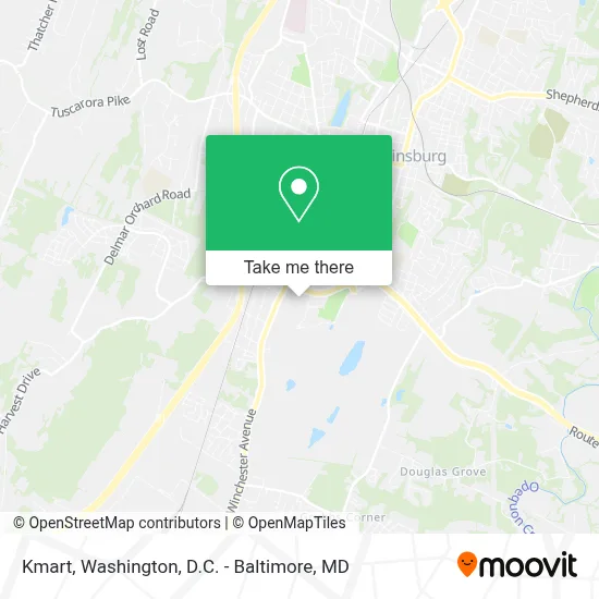 Kmart map