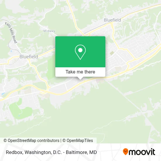 Redbox map