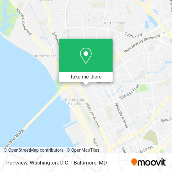 Parkview map