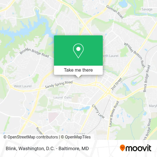 Blink map