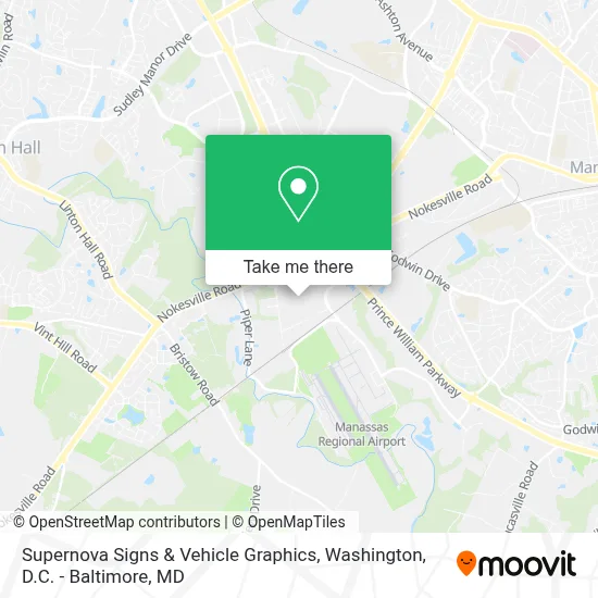 Supernova Signs & Vehicle Graphics map