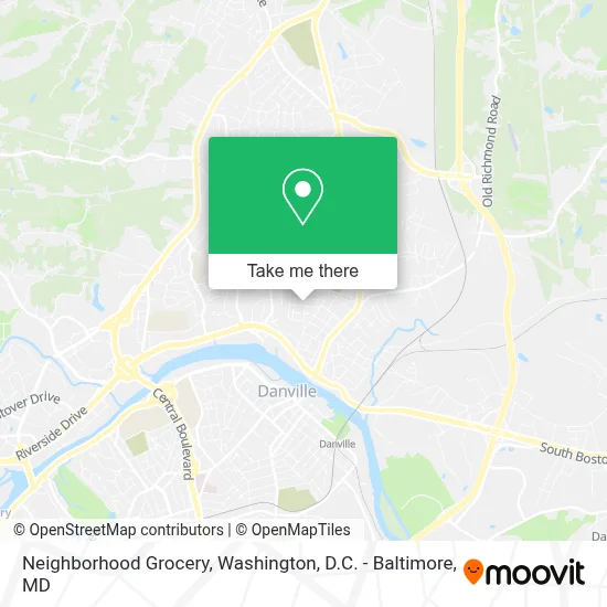 Neighborhood Grocery map