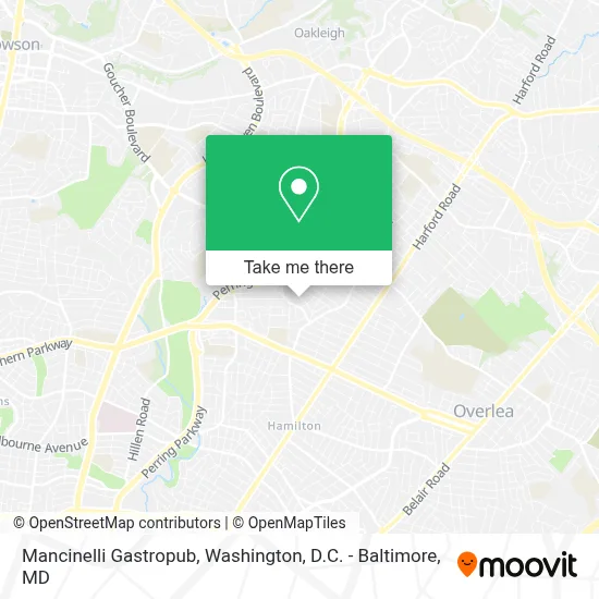 Mancinelli Gastropub map